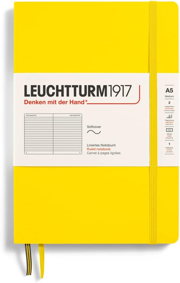 LEUCHTTURM1917 Medium A5-123 (Ruled)