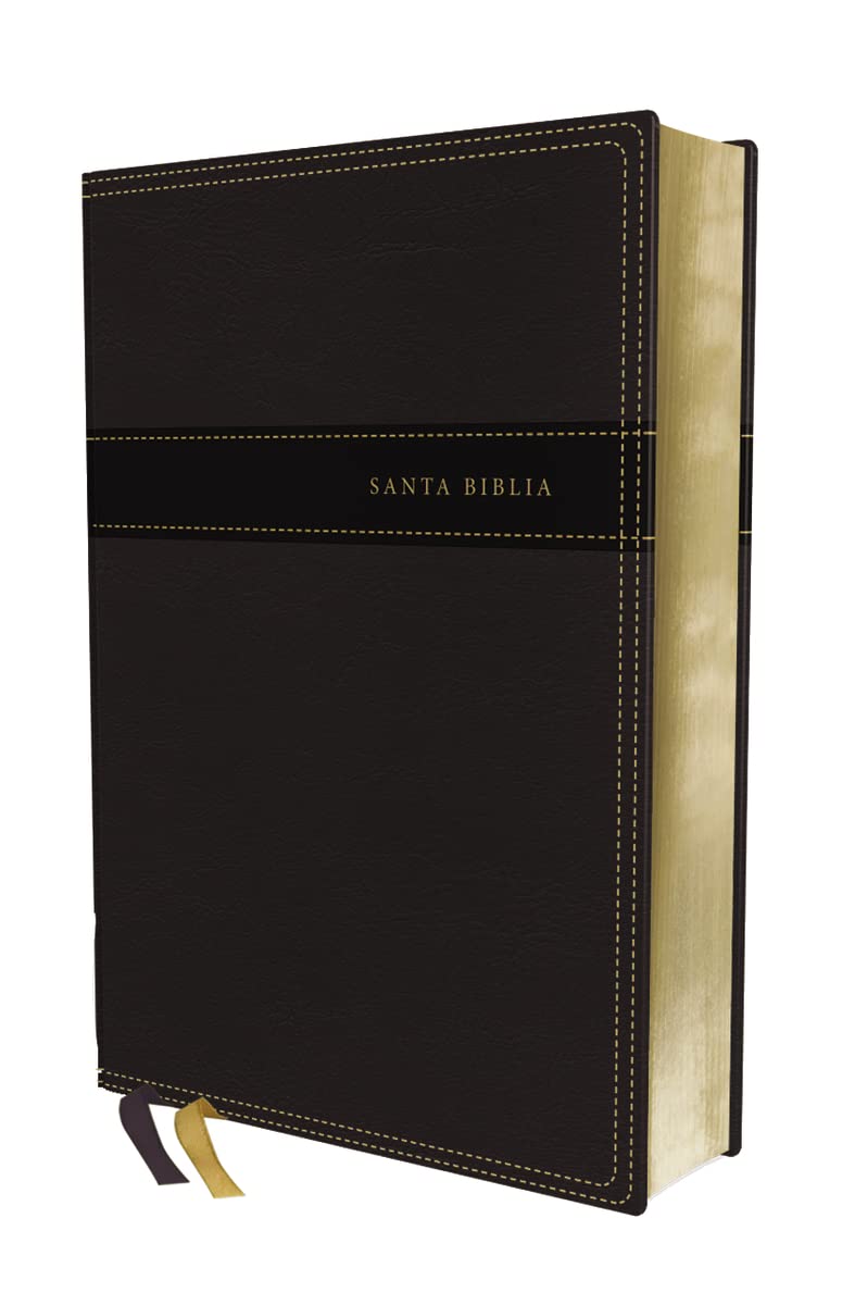 Santa Biblia (NVI) Ultrafina Letra Gigante, Leathersoft™ Negro