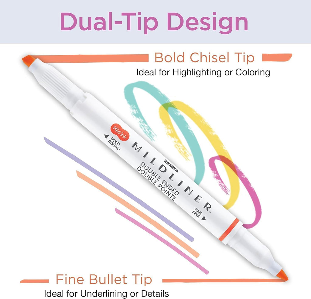 Zebra Mildliner Bible Study Marking Kit