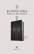 Bilingual Bible / Biblia bilingüe NLT/NTV, Sentipiel Negro