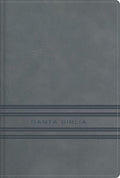 Biblia (NBLA) Edición versificada, Tamaño bolsillo, Leathersoft, Gris