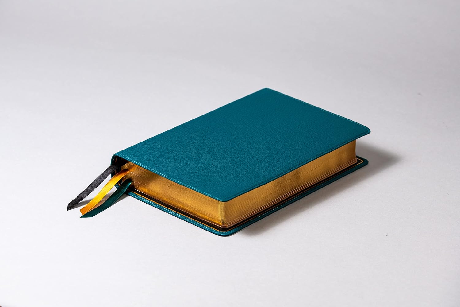 Biblia Deluxe (RV60), Verde Turquesa Piel Genuina
