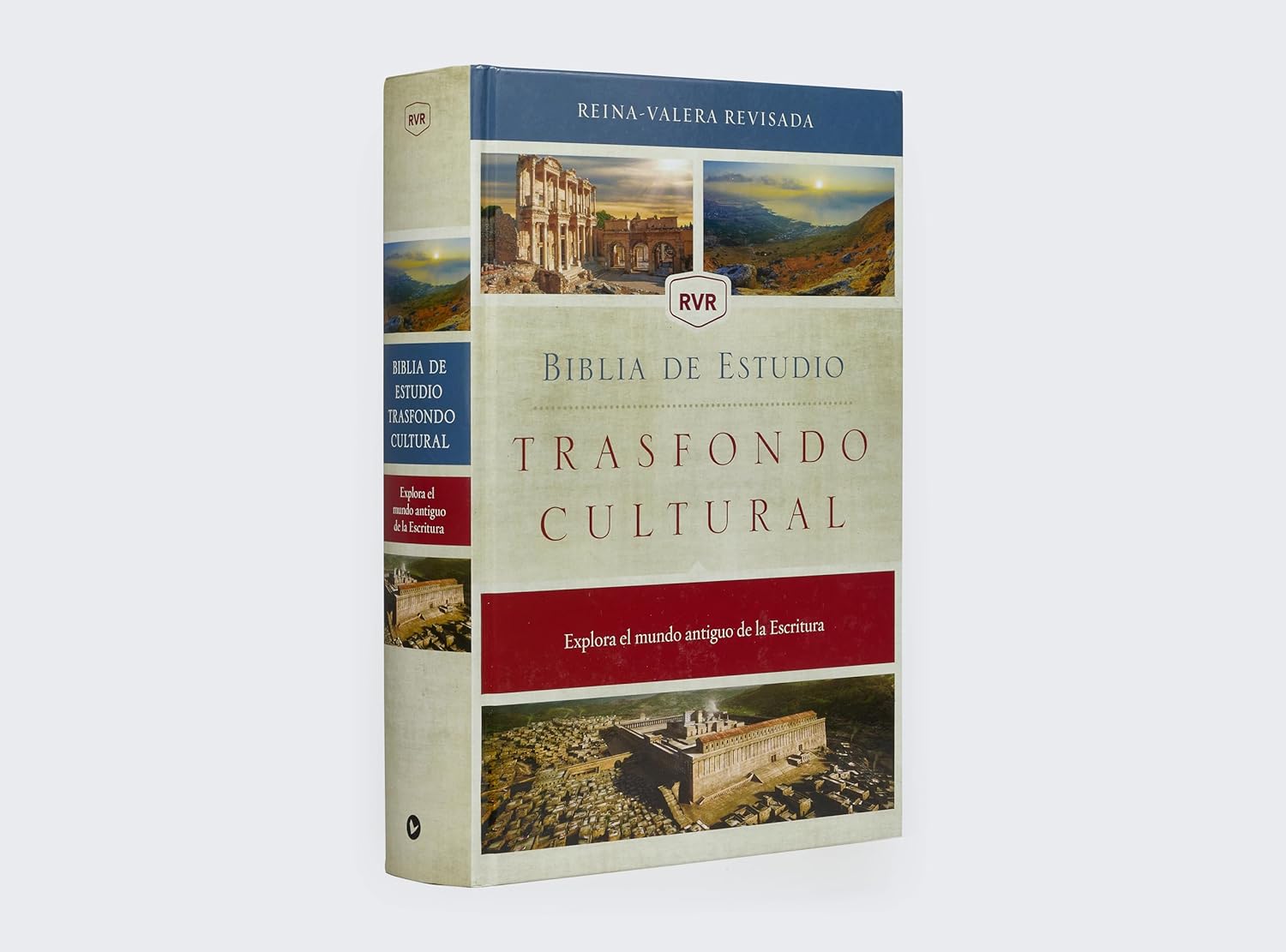 Biblia (RVR) de estudio trasfondo cultural, Tapa Dura: Explora el mundo antiguo de la Escritura
