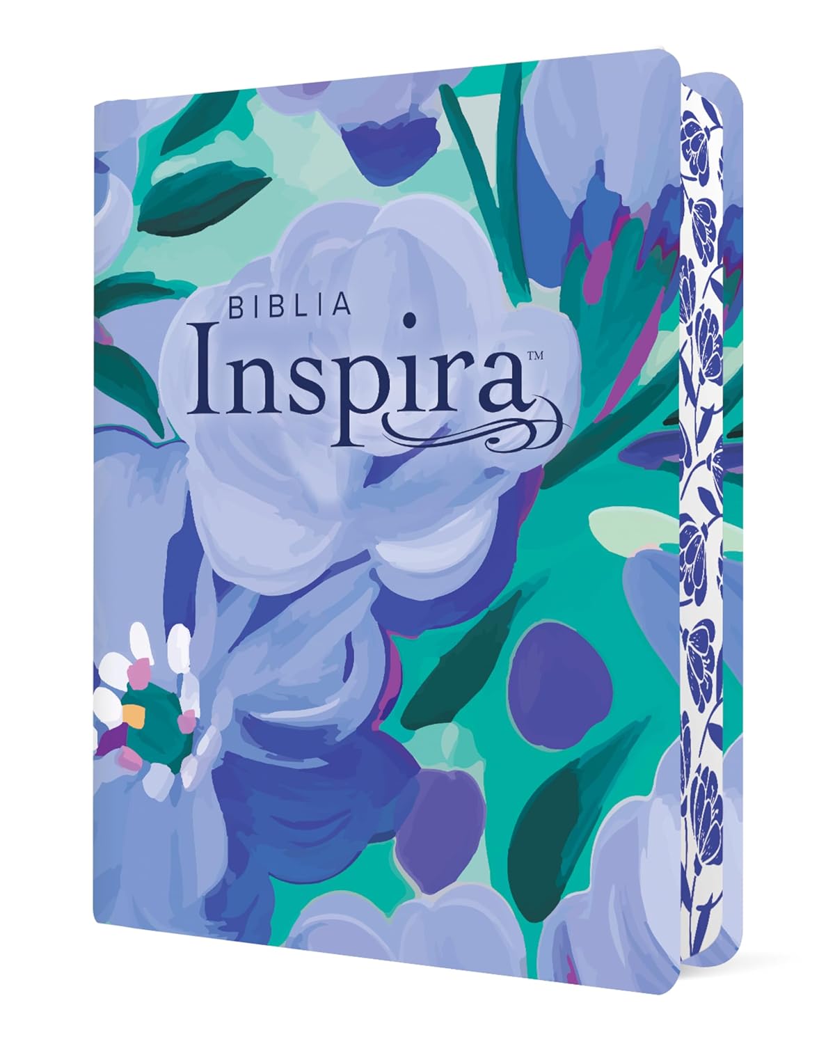 Biblia Inspira (NTV) con Filament, SentiPiel™ Ramo Azul