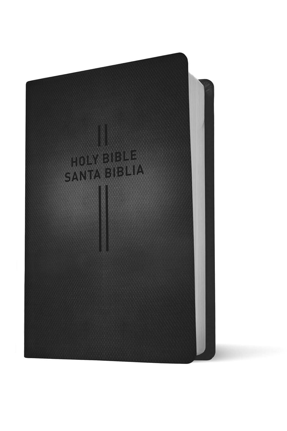 Bilingual Bible / Biblia bilingüe NLT/NTV, Sentipiel Negro