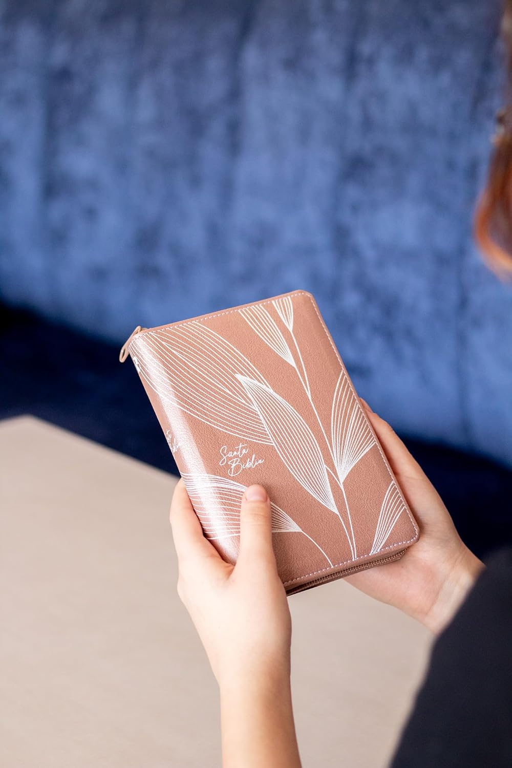 Biblia (NBLA) Edición versificada, Tamaño bolsillo, Leathersoft, Oro Rosa