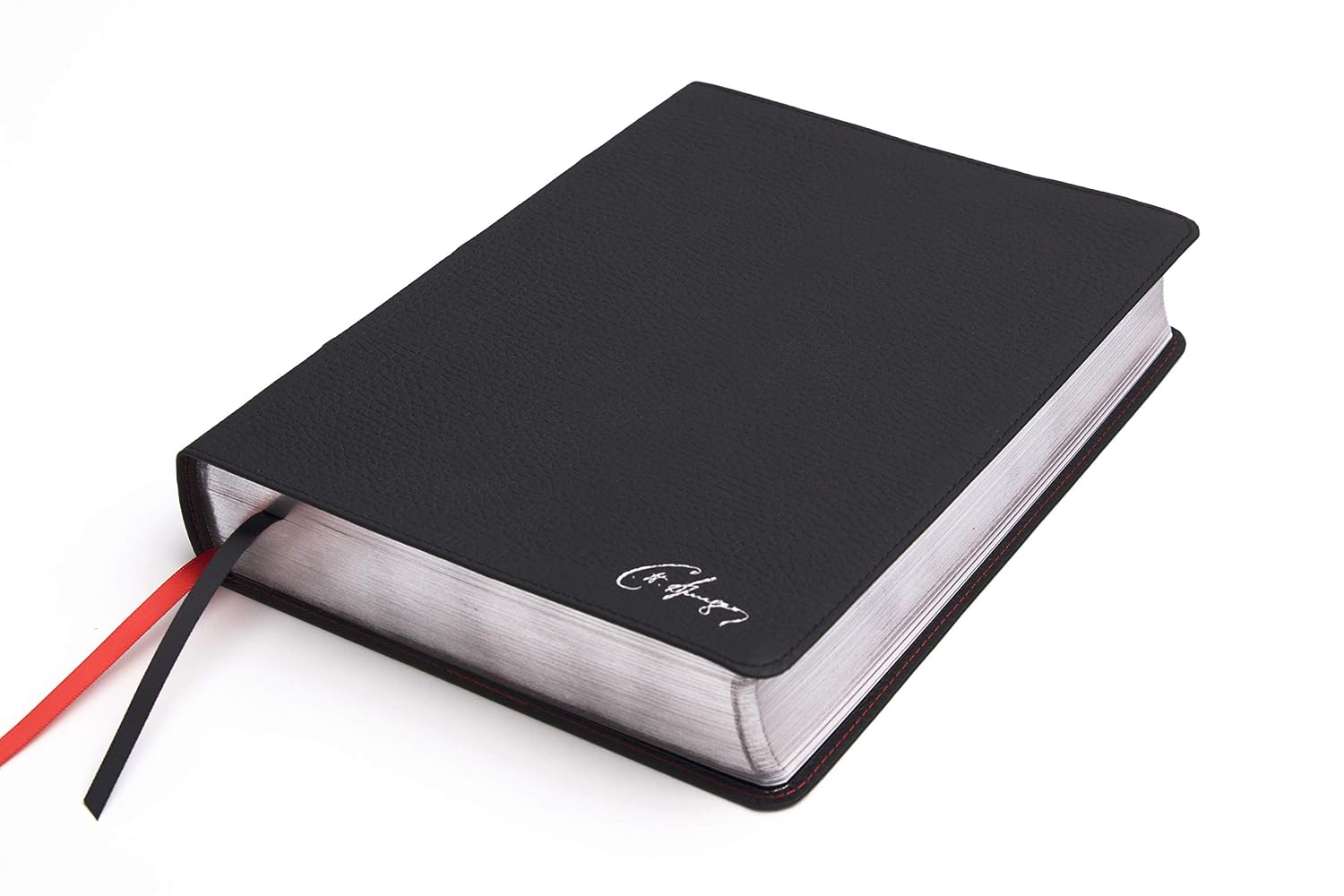 Biblia de Estudio Spurgeon (RV60), Negro Piel Genuina