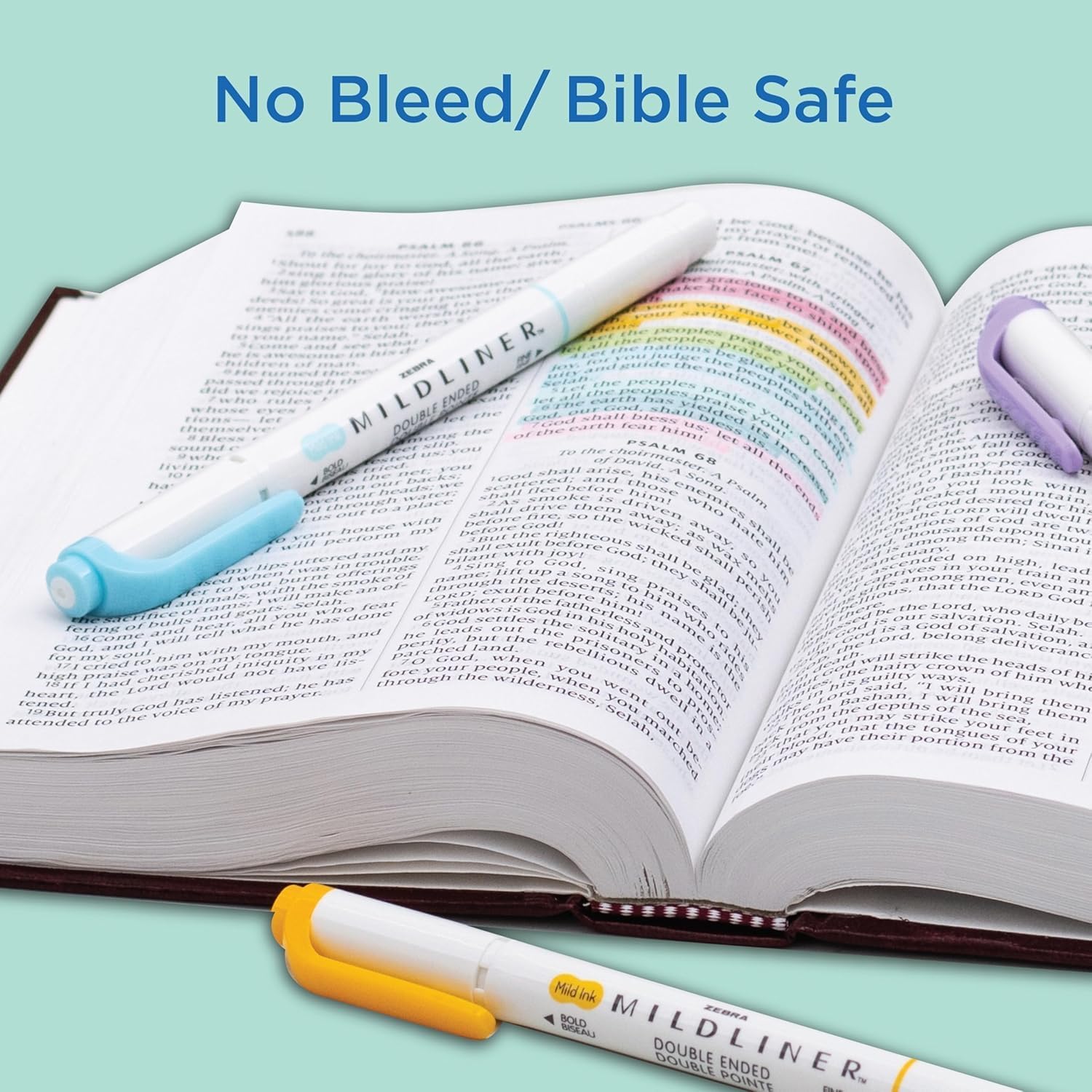 Zebra Mildliner Bible Study Marking Kit