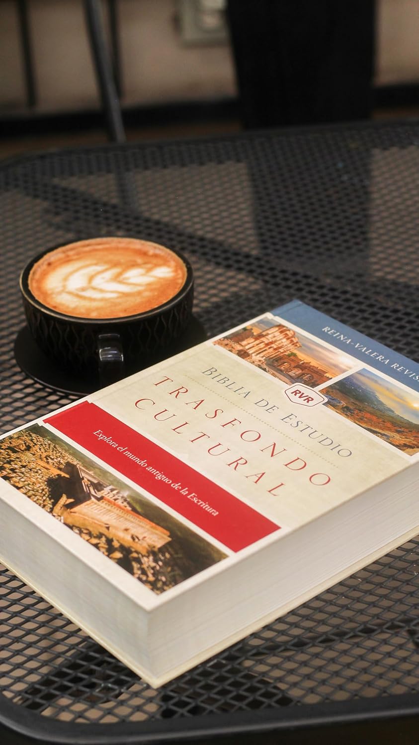 Biblia (RVR) de estudio trasfondo cultural, Tapa Dura: Explora el mundo antiguo de la Escritura