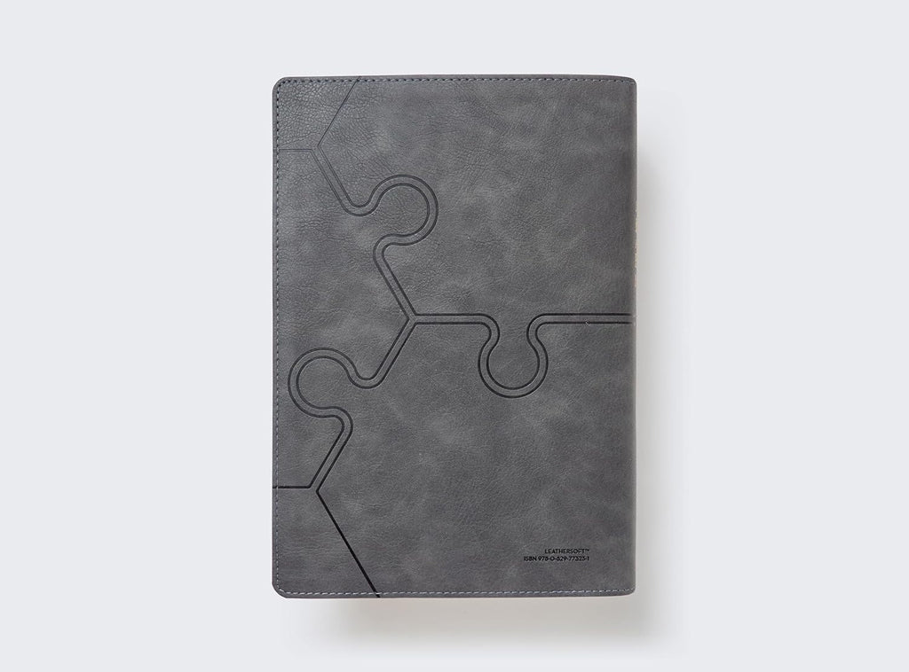 Nueva Biblia (NBLA) para el Estudio Inductivo, LeatherSoft™ Gris
