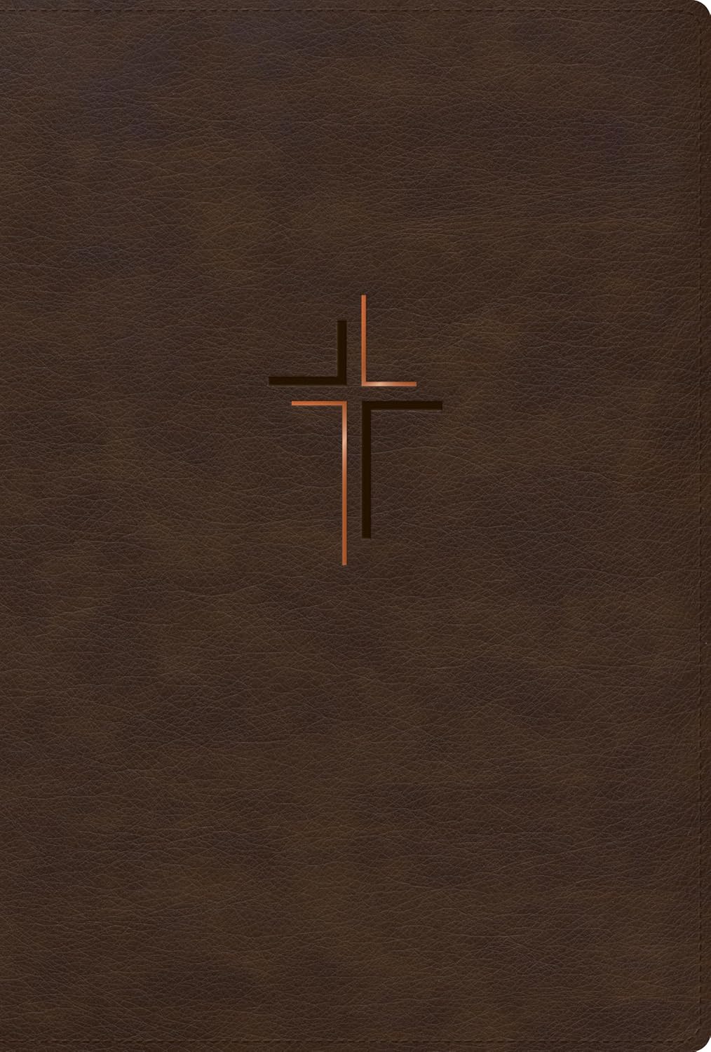 Biblia letra Grande tamaño Manual (RV60), edición especial Símil Piel Café
