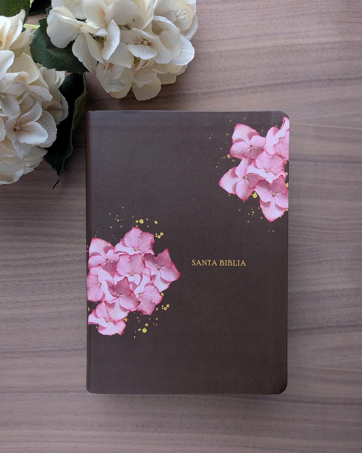 Biblia de Estudio del Diario Vivir (NTV), Sentipiel Café/Rosa