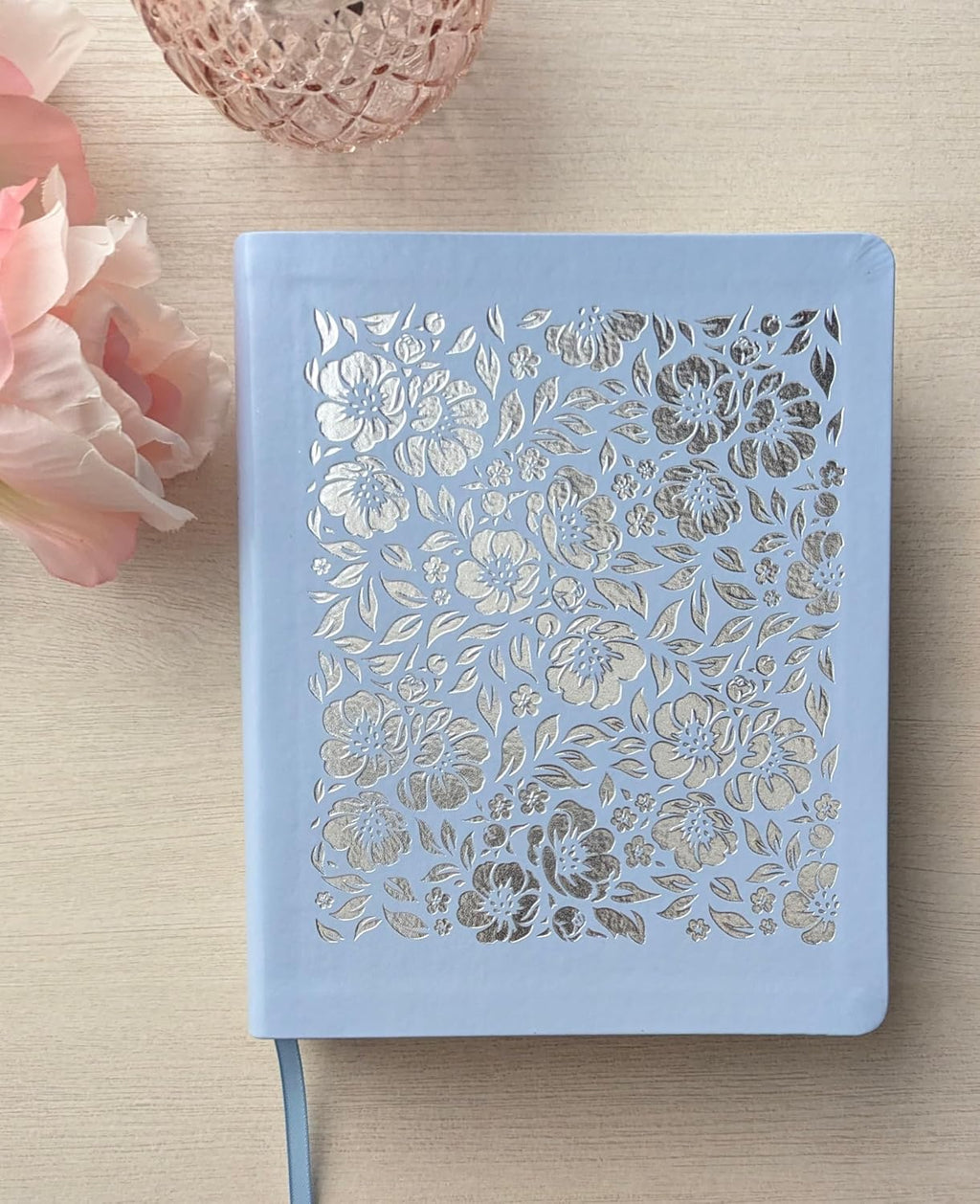 Biblia (NTV) de Margen Amplio con Filament, Sentipiel Floral