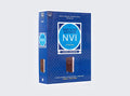 Biblia de Estudio (NVI) Actualizada, Leathersoft™ Café, Letra Grande