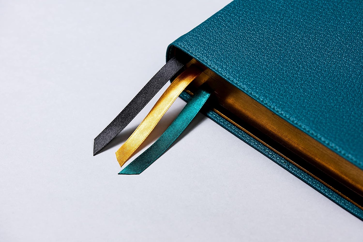 Biblia Deluxe (RV60), Verde Turquesa Piel Genuina