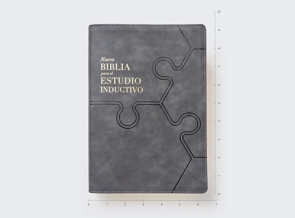 Nueva Biblia (NBLA) para el Estudio Inductivo, LeatherSoft™ Gris