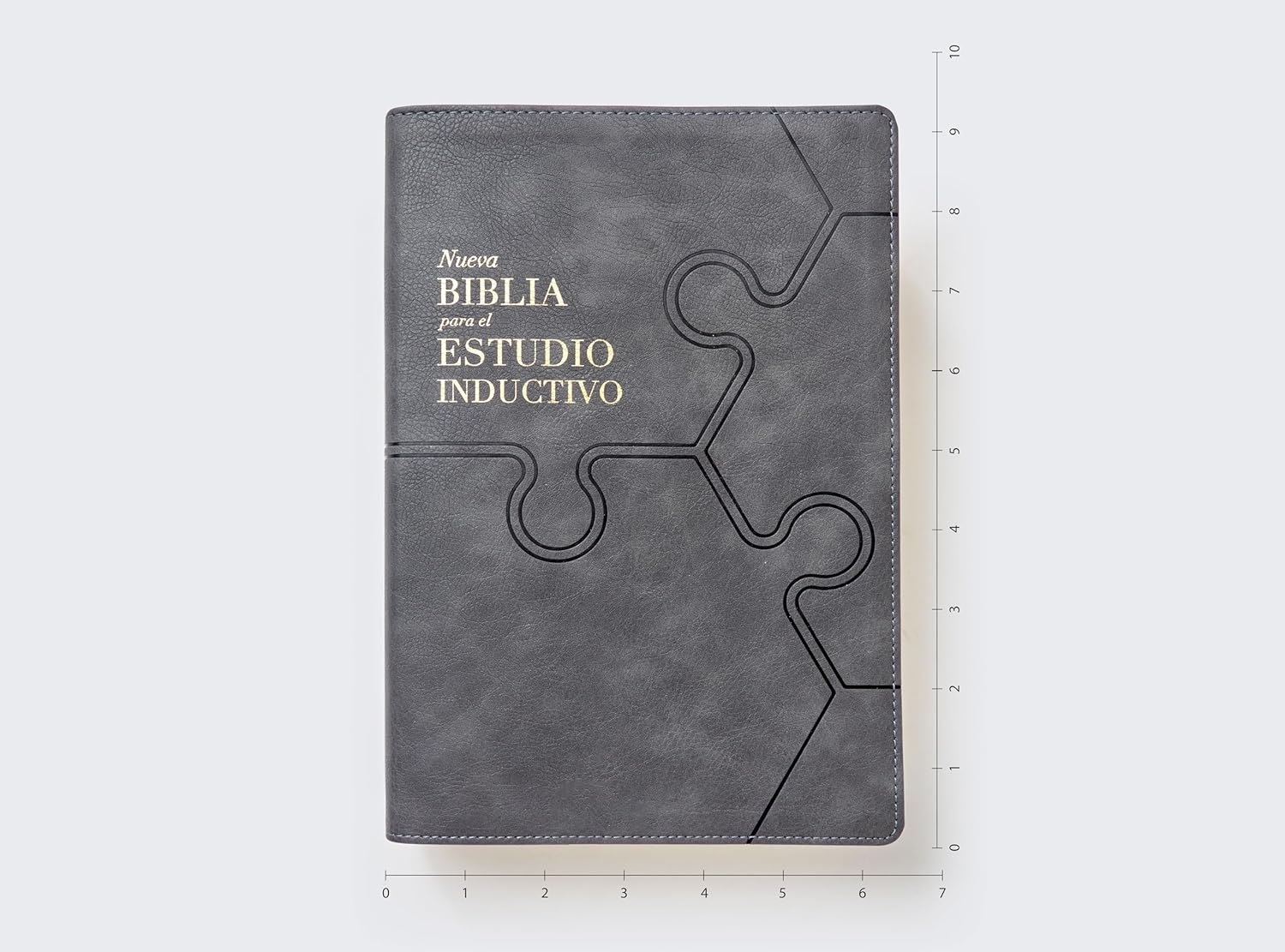 Nueva Biblia (NBLA) para el Estudio Inductivo, LeatherSoft™ Gris