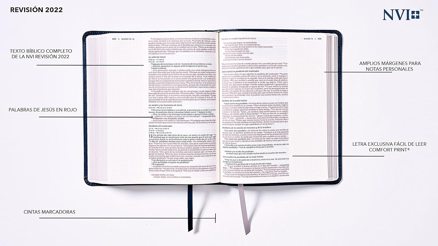 Santa Biblia (NVI) Edición para Notas