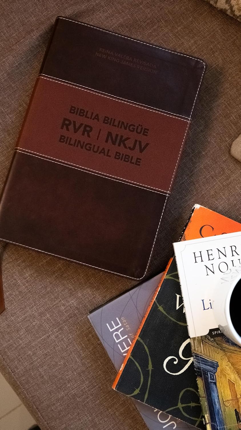 Biblia Bilingüe (NKJV/RVR), Leathersoft™ Café