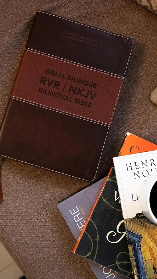 Biblia Bilingüe (NKJV/RVR), Leathersoft™ Café