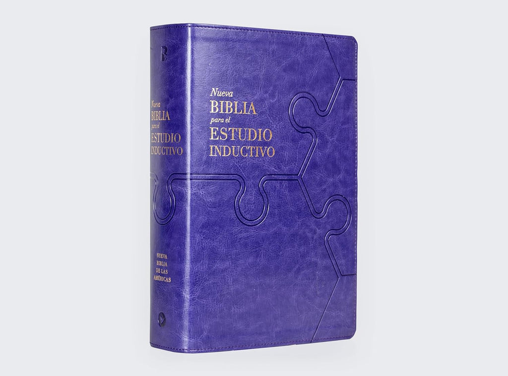 Nueva Biblia (NBLA) para el Estudio Inductivo, LeatherSoft™ Morada