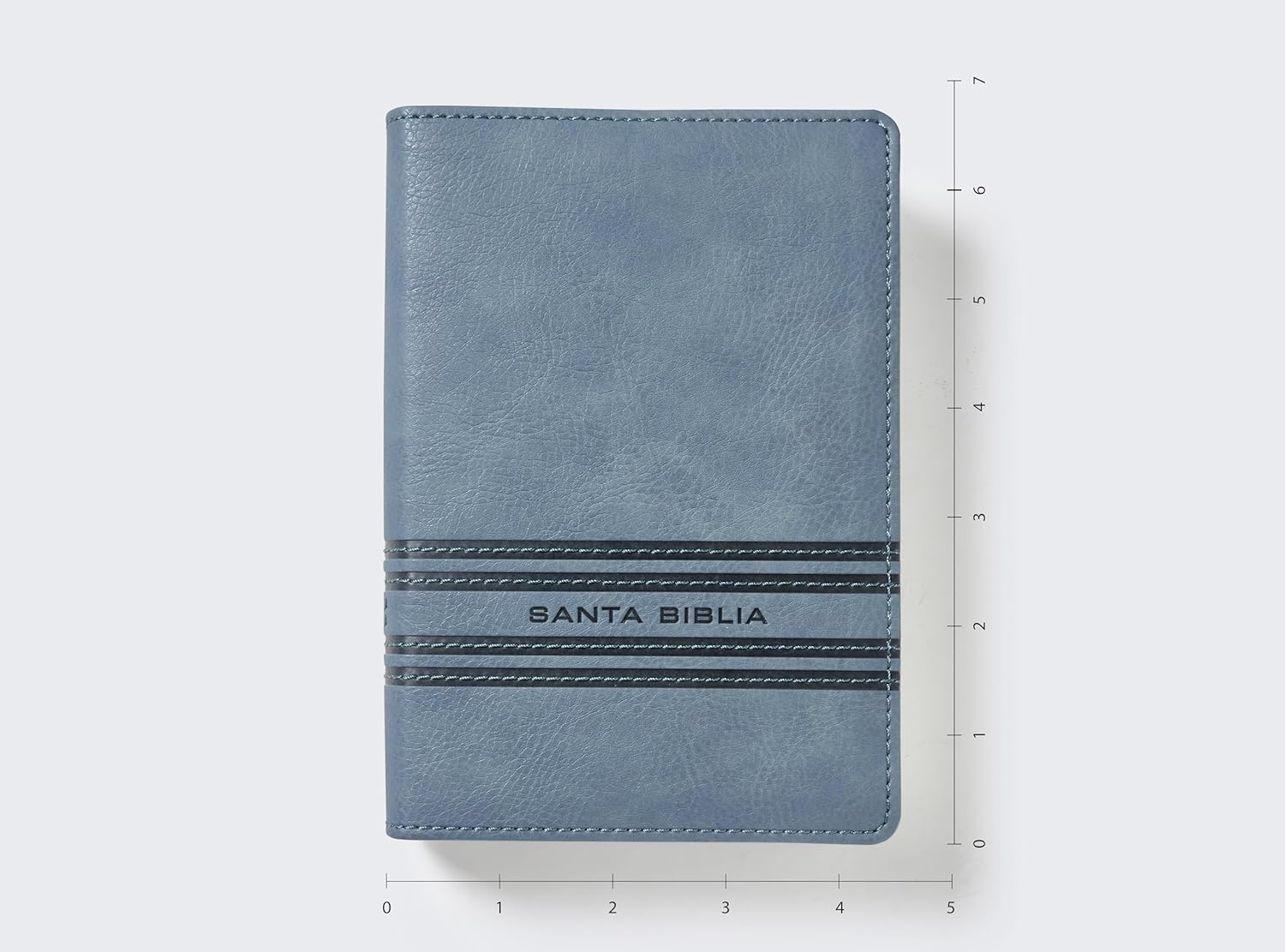 Biblia (NBLA) Edición versificada, Tamaño bolsillo, Leathersoft, Gris