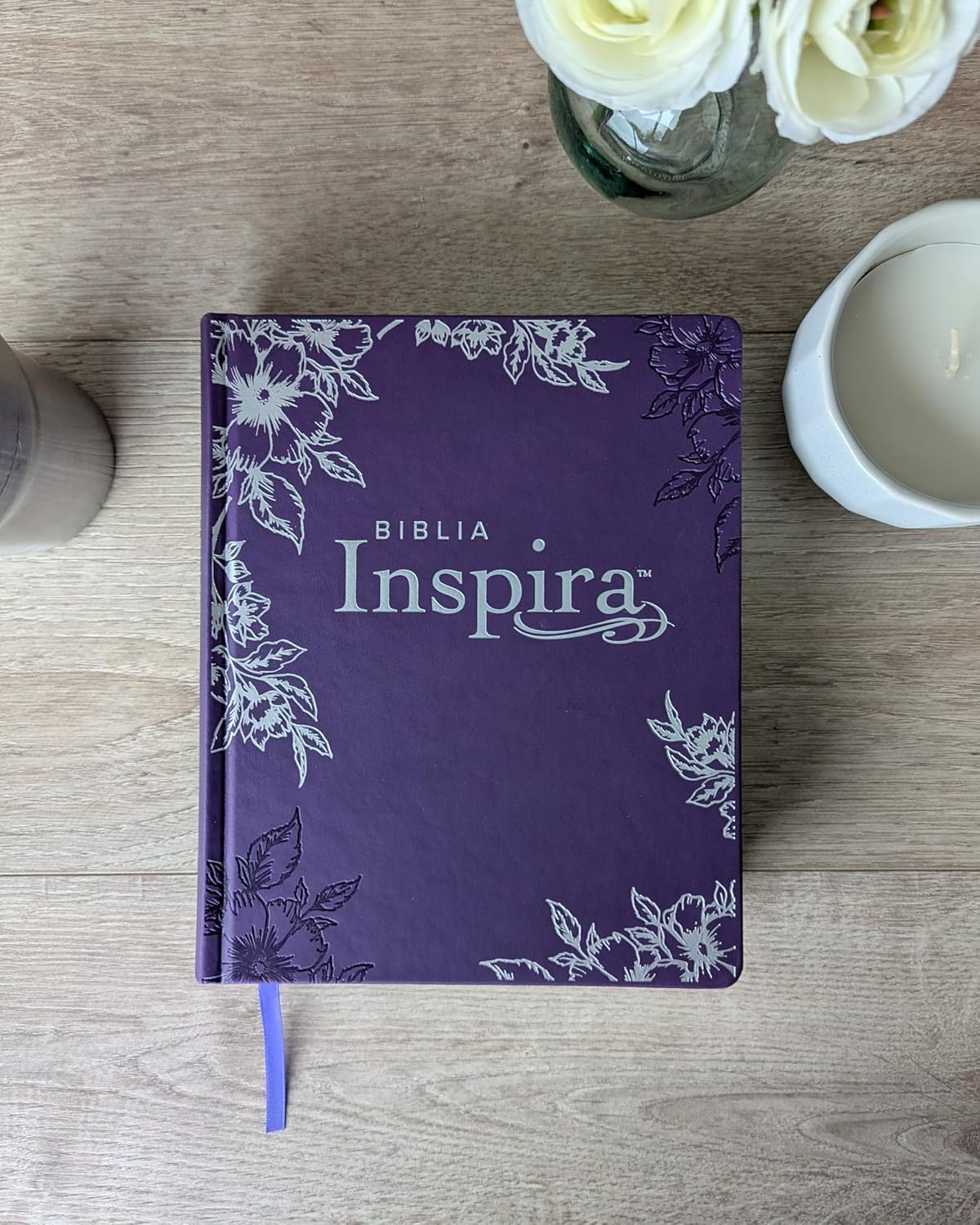 Biblia Inspira (NTV) con Filament, SentiPiel™ Lavanda