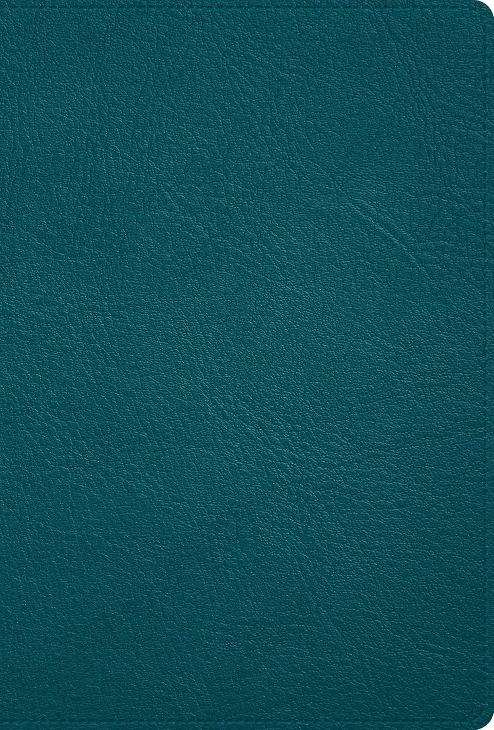 Biblia Deluxe (RV60), Verde Turquesa Piel Genuina