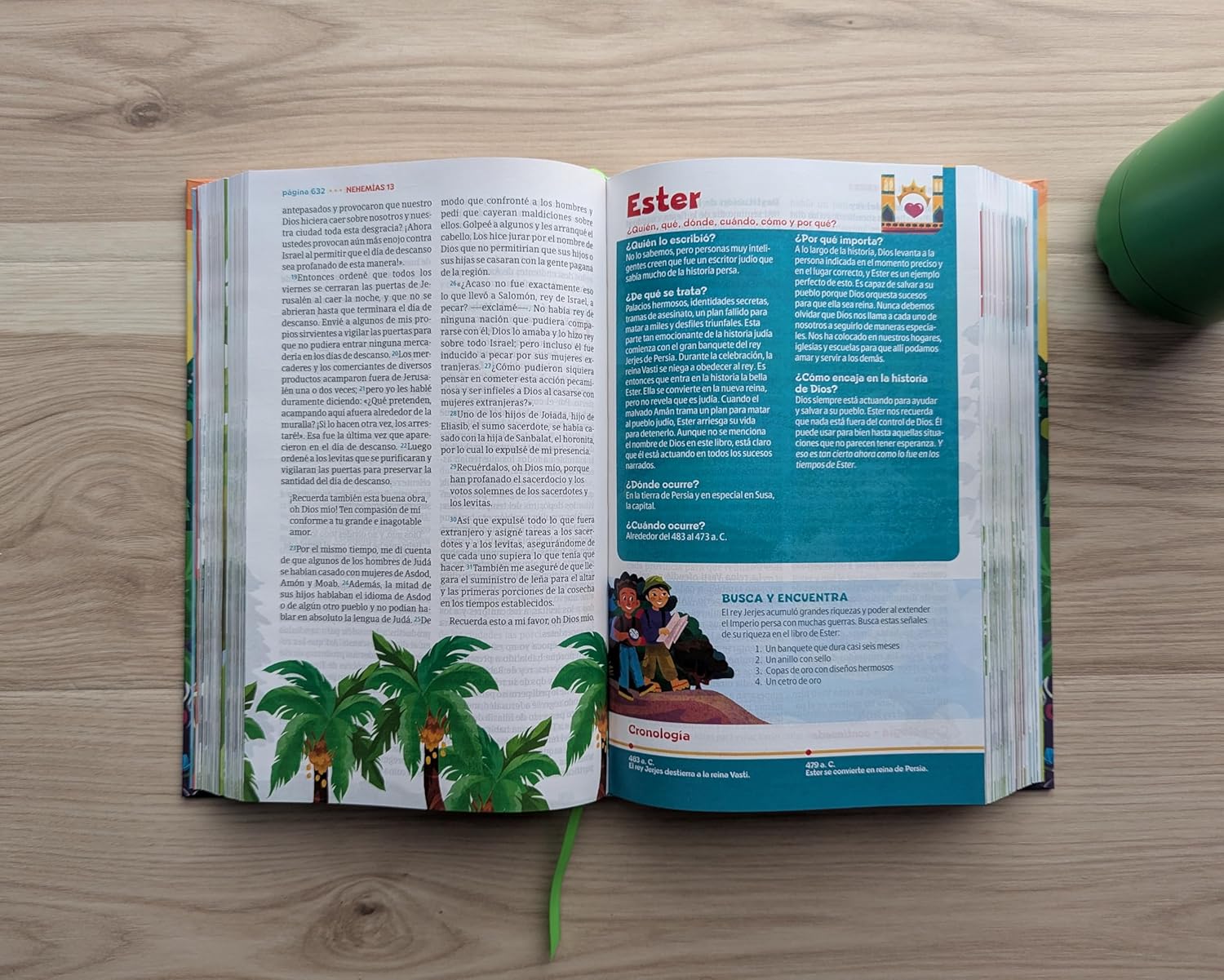 Biblia (NTV) GO para Niños, SentiPiel, Verde Azulado: Una Biblia para niños que transforma
