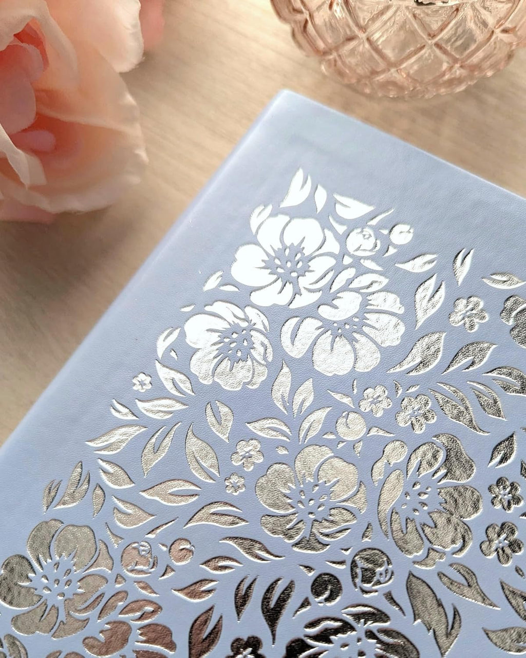 Biblia (NTV) de Margen Amplio con Filament, Sentipiel Floral