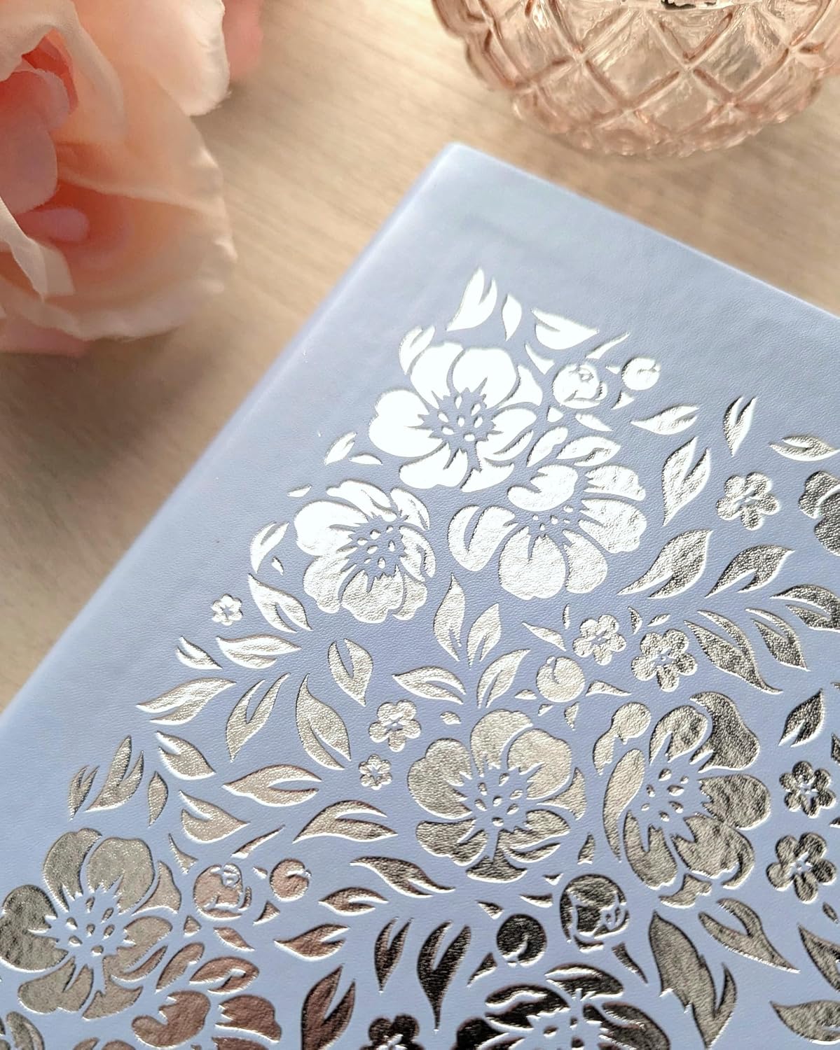 Biblia (NTV) de Margen Amplio con Filament, Sentipiel Floral