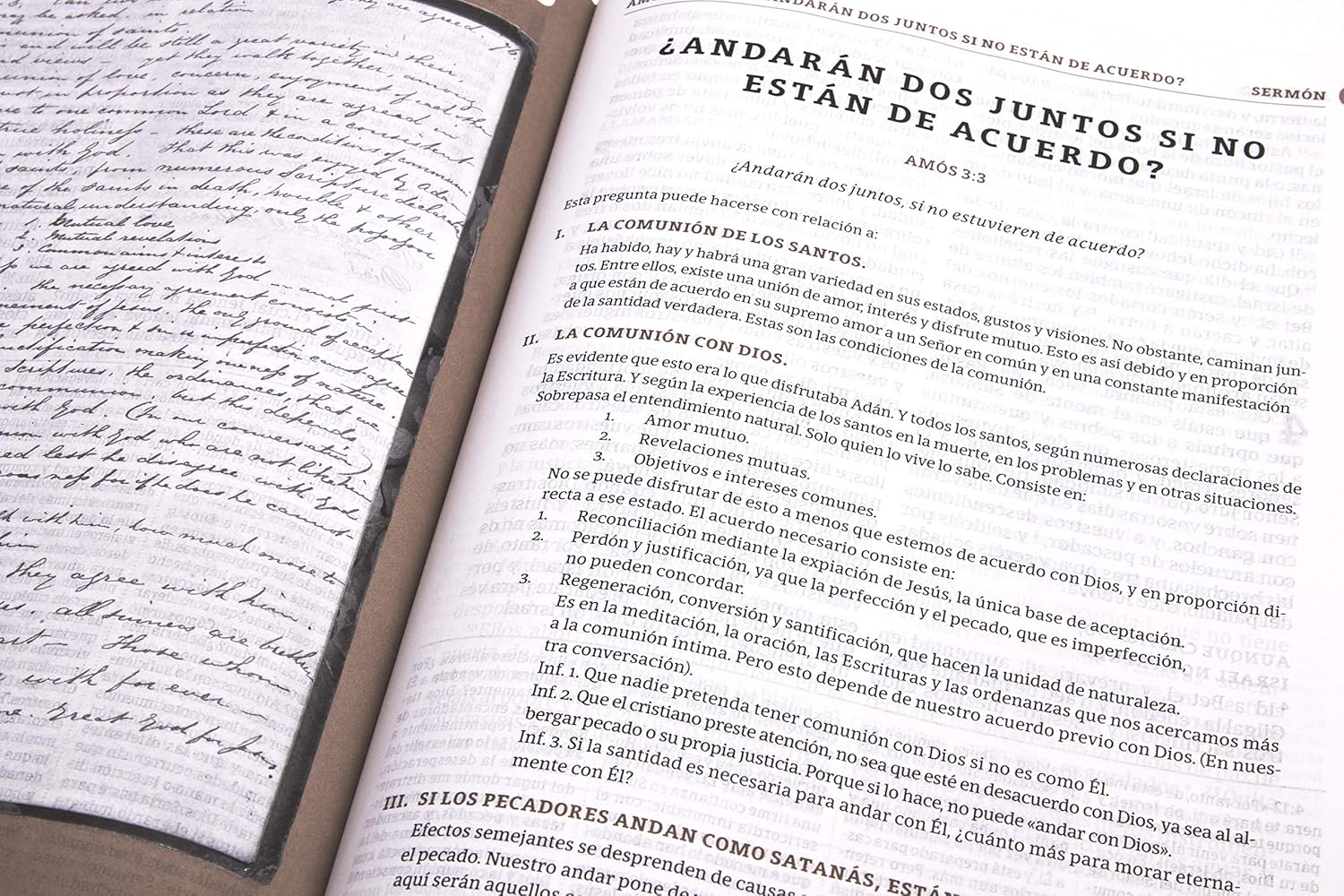 Biblia de Estudio Spurgeon (RV60), Negro Piel Genuina