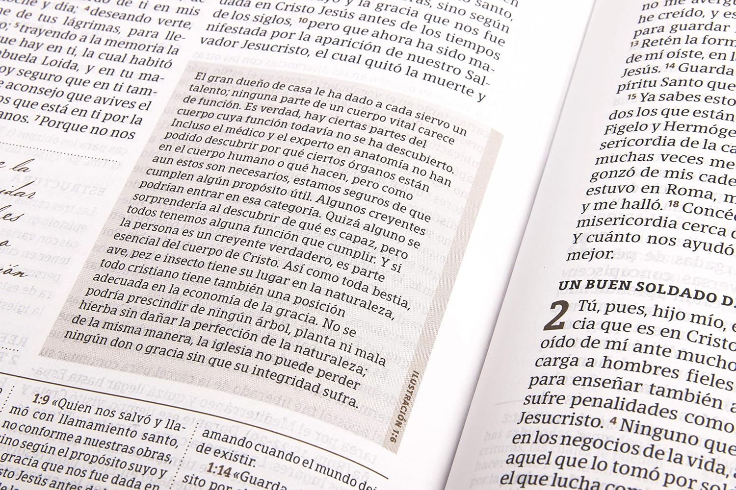 Biblia de Estudio Spurgeon (RV60), Negro Piel Genuina