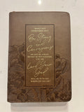 Libreta Cuero Café con Cremallera “Joshua 1:9”