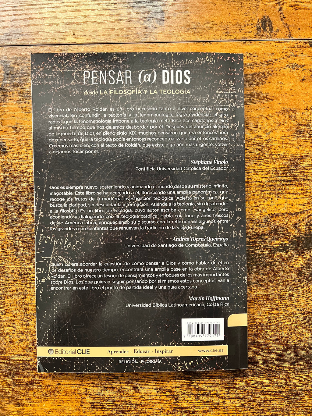 Pensar a Dios desde la Teología y la Filosofía: Problema. Misterio. Encarnación.