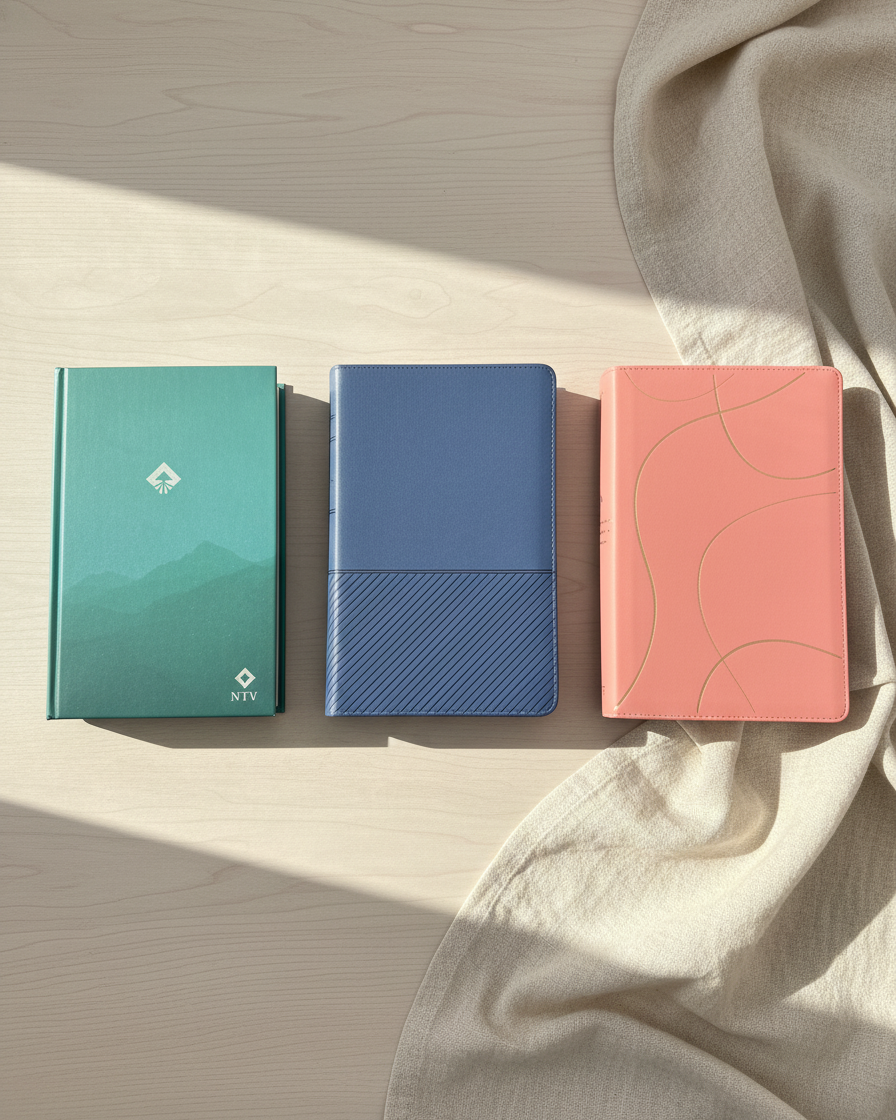 Biblia de Estudio del Diario Vivir para Jóvenes (NTV), SentiPiel Azul Marino