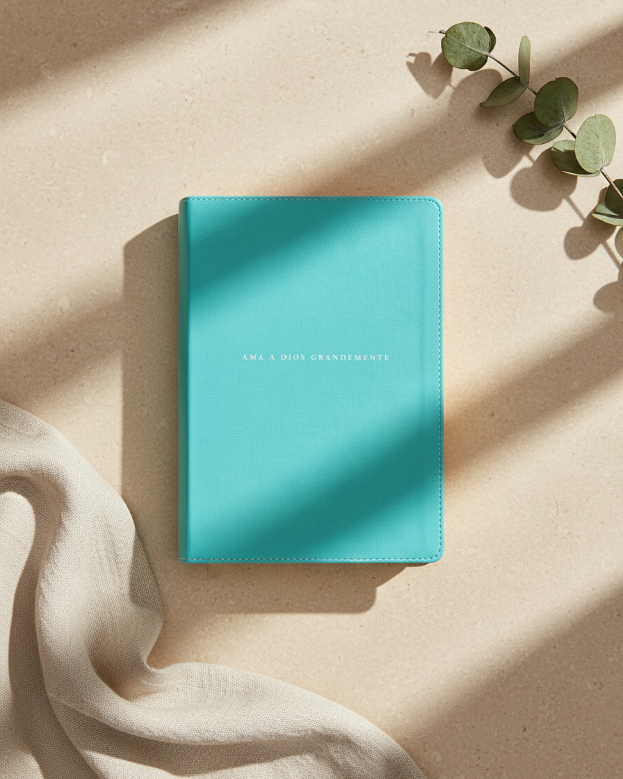Biblia Ama a Dios Grandemente (NBLA), Leathersoft Turquesa
