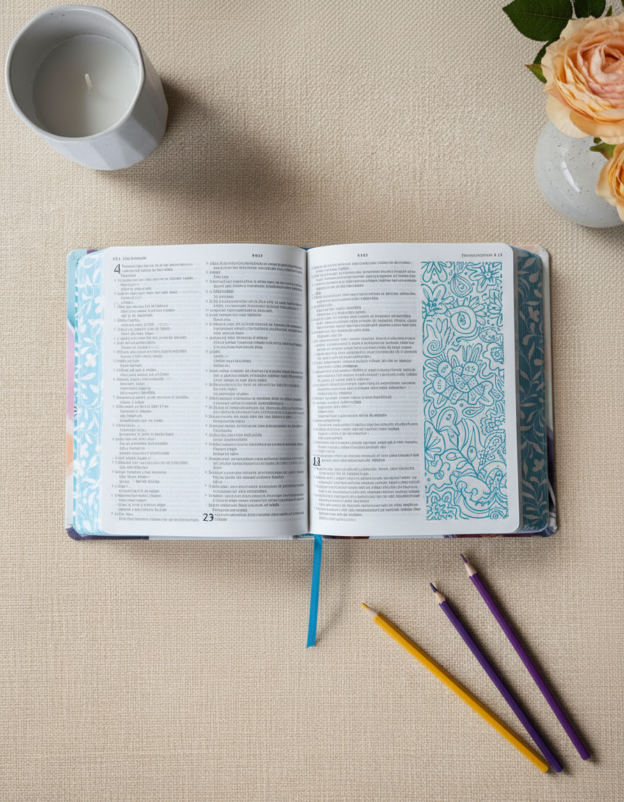 Biblia Inspira (NTV), SentiPiel Paraíso Floral