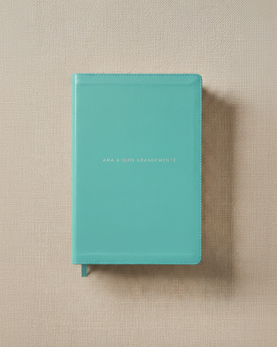Biblia Ama a Dios Grandemente (NBLA), Leathersoft Turquesa