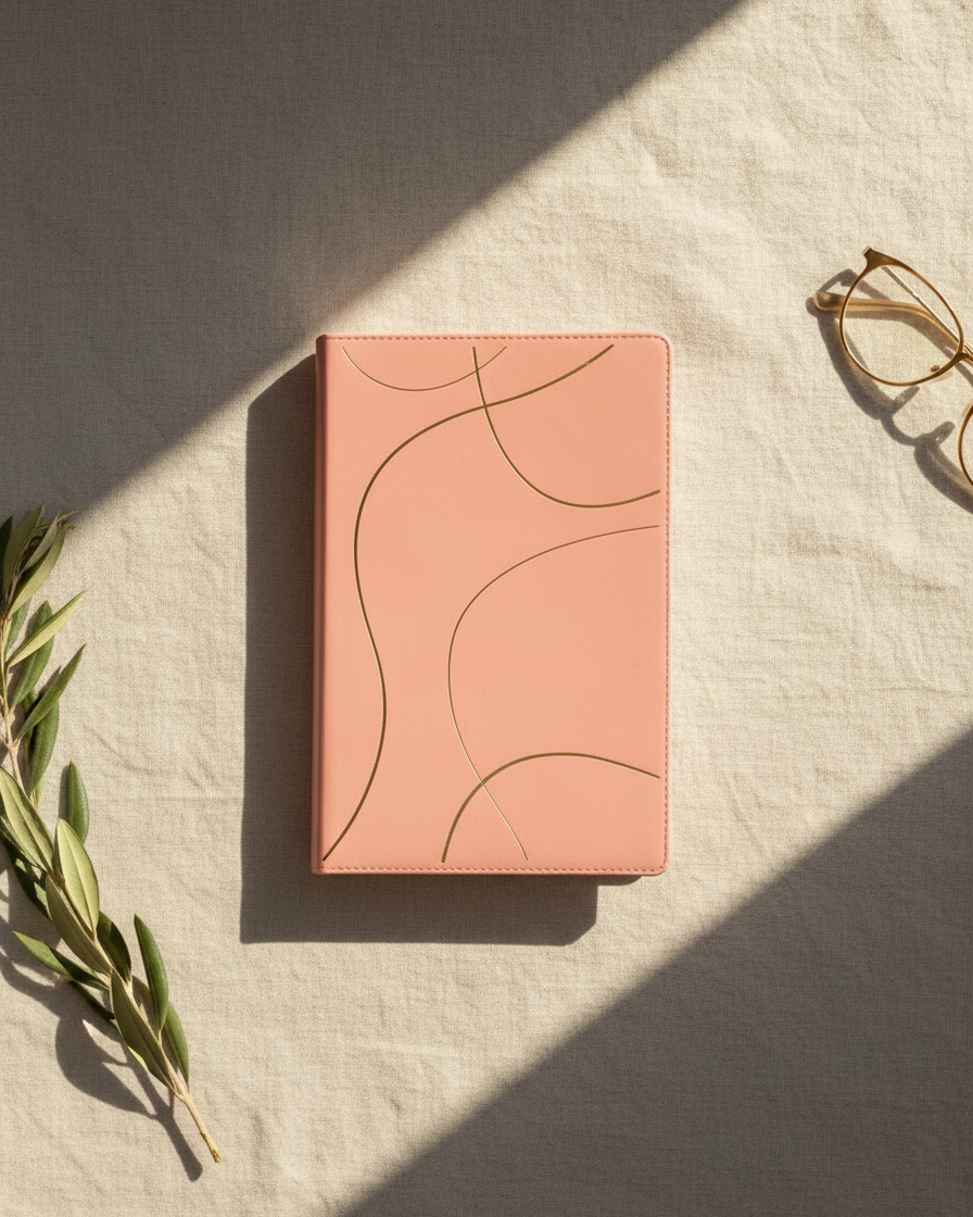 Biblia de Estudio del Diario Vivir para Jóvenes (NTV), SentiPiel Rosa Pastel