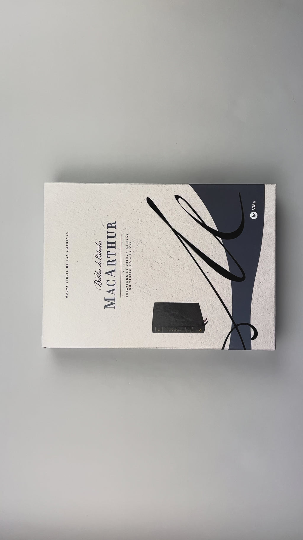 Biblia de Estudio MacArthur (NBLA), LeatherSoft™ Negro